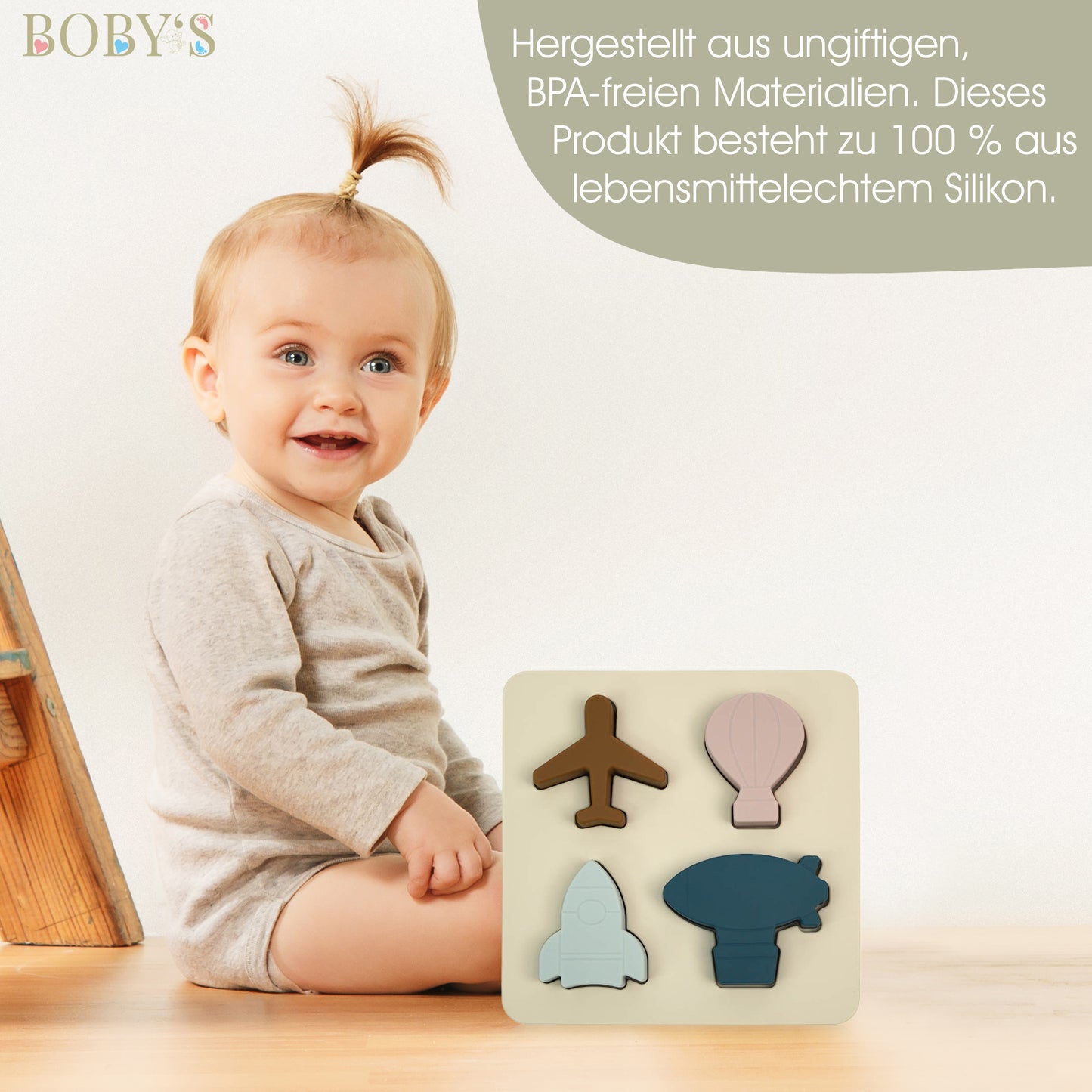 Montessori Silikonpuzzle