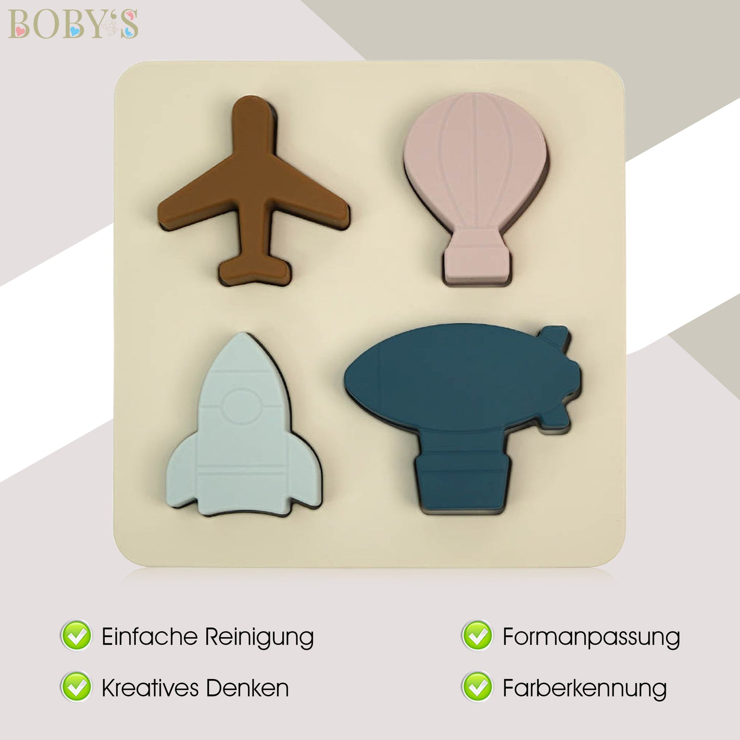 Montessori Silikonpuzzle