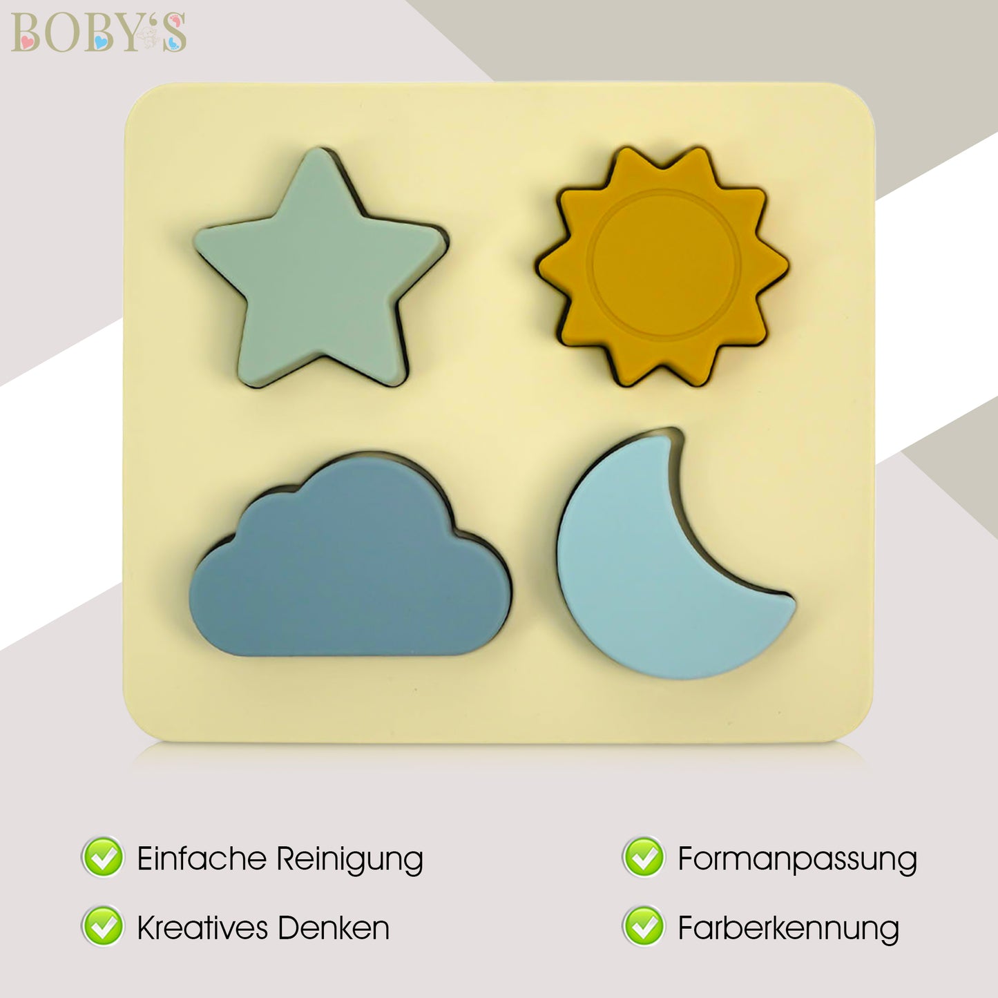 Montessori Silikonpuzzle