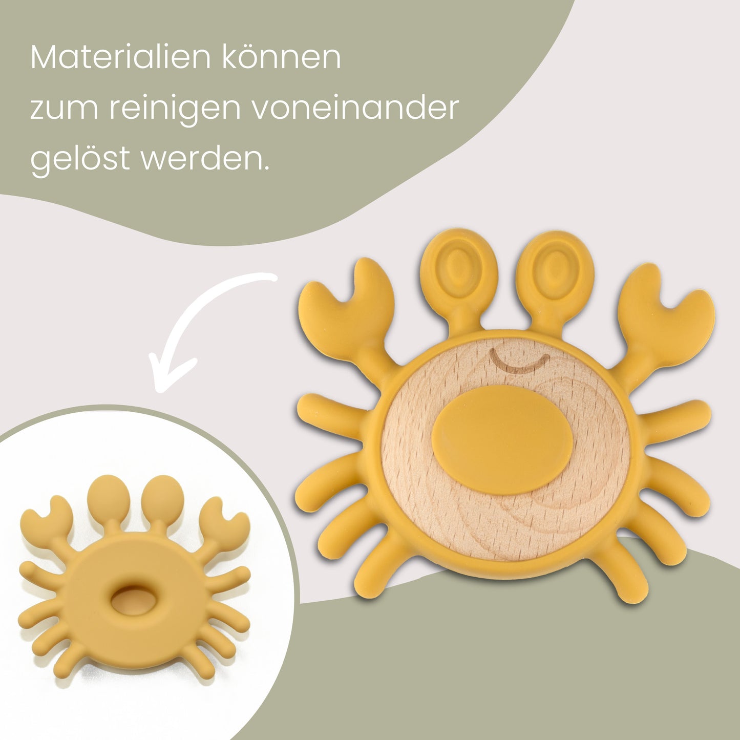 Beißring Kauspielzeug & Zahnungshilfe (Personalisierbar)