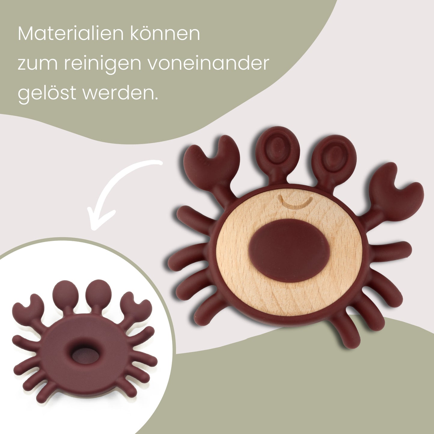 Beißring Kauspielzeug & Zahnungshilfe (Personalisierbar)
