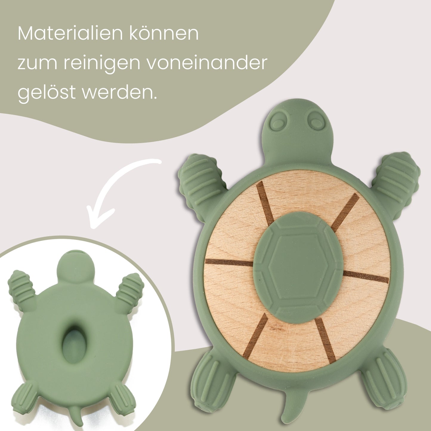 Beißring Kauspielzeug & Zahnungshilfe (Personalisierbar)