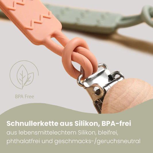 Schnullerkette aus Silikon