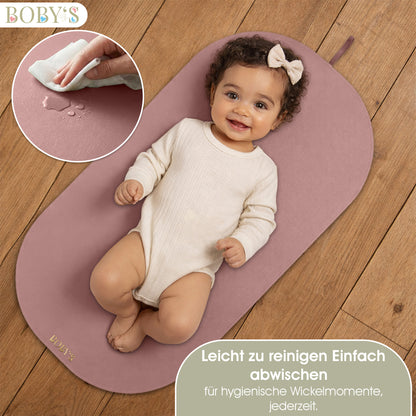 Wickelunterlage aus veganem Leder