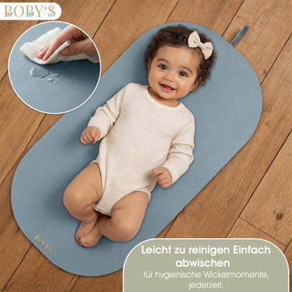 Wickelunterlage aus veganem Leder