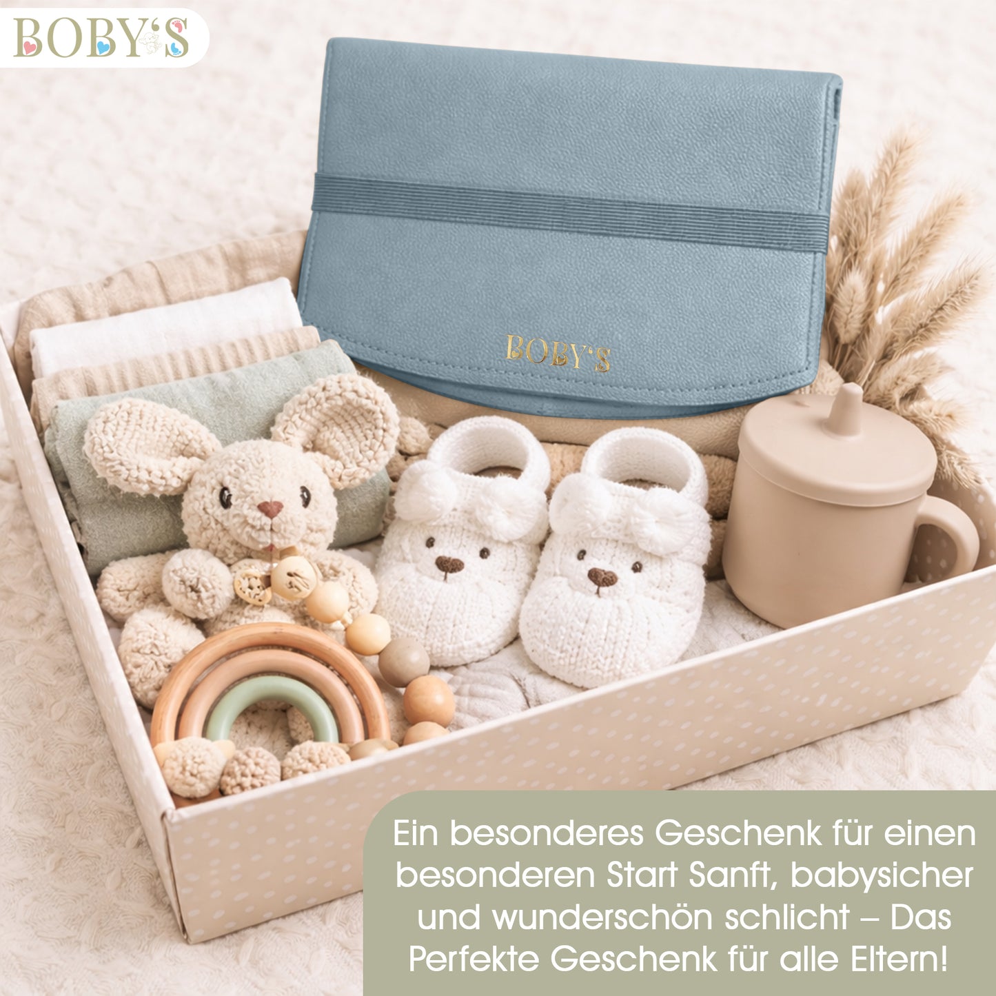 Wickelunterlage aus veganem Leder