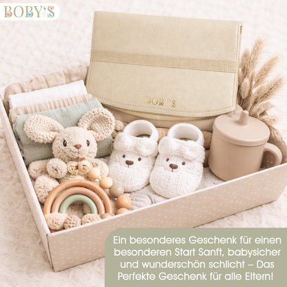 Wickelunterlage aus veganem Leder