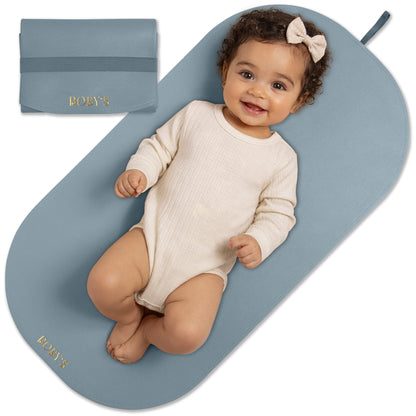 Wickelunterlage aus veganem Leder